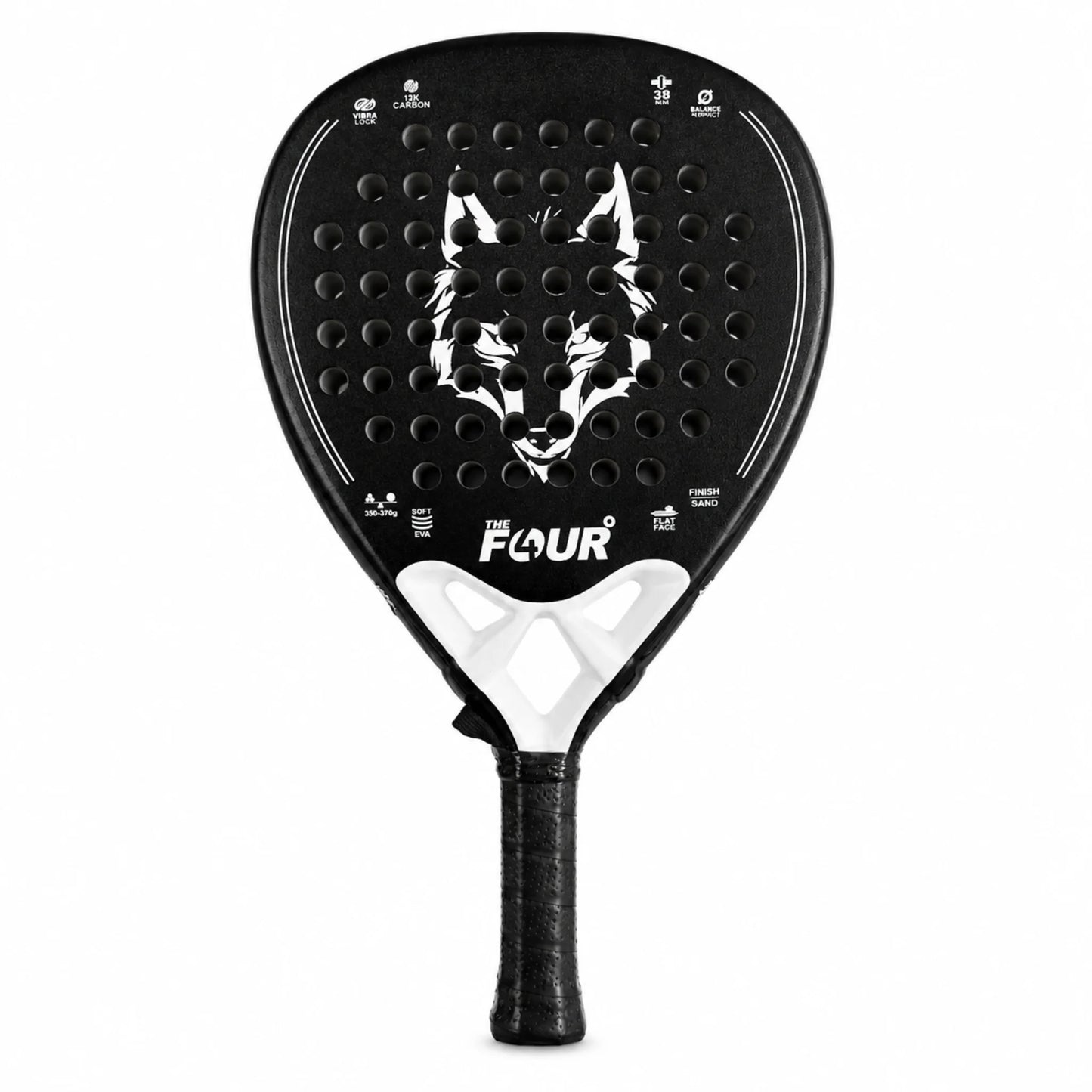 Hunter Padel Racket | Teardrop Shape | 12K Carbon