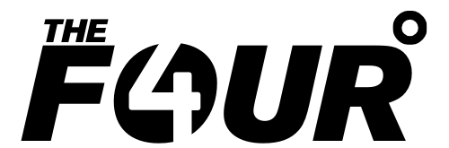 the four degree logo on white background